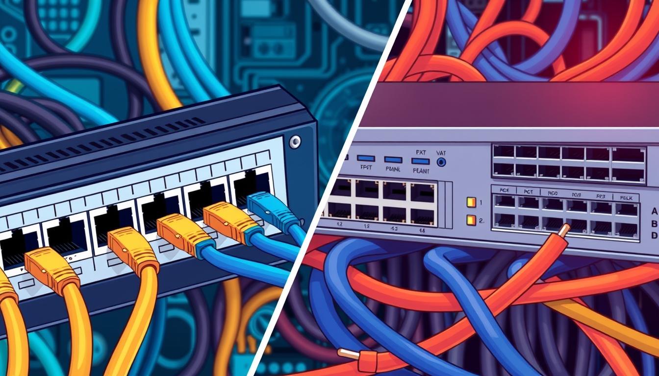 Patch Panel vs Network Switch